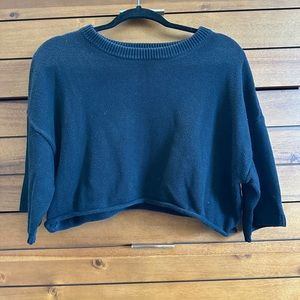 Urban Outfitters crop black sweater size Small